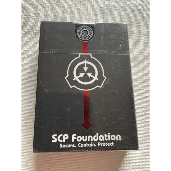 SCP Foundation "Data Redacted" Playing Cards Sealed Deck - Picture 2 of 8